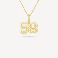 Gold Presidents Pendant and Chain - #58 Ashton Rivera