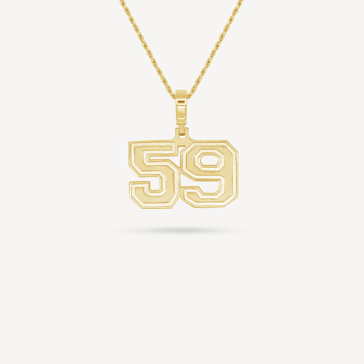 Gold Presidents Pendant and Chain - #59 Tyrique Tucker