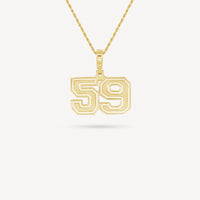 Gold Presidents Pendant and Chain - #59 Tyrique Tucker