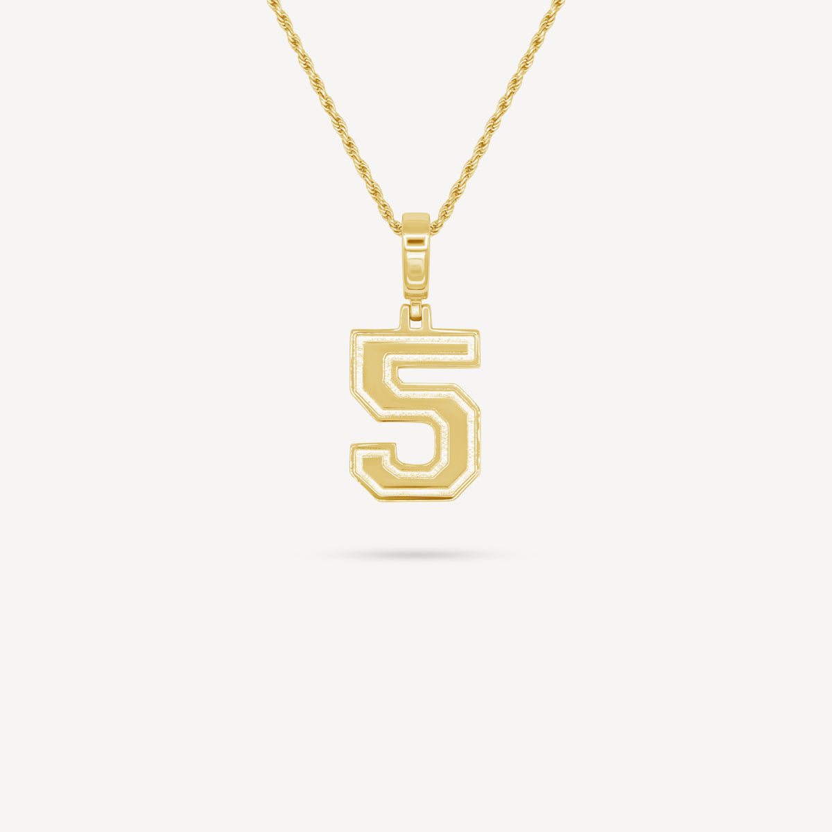 Gold Presidents Pendant and Chain - #5 Ryan Maslow