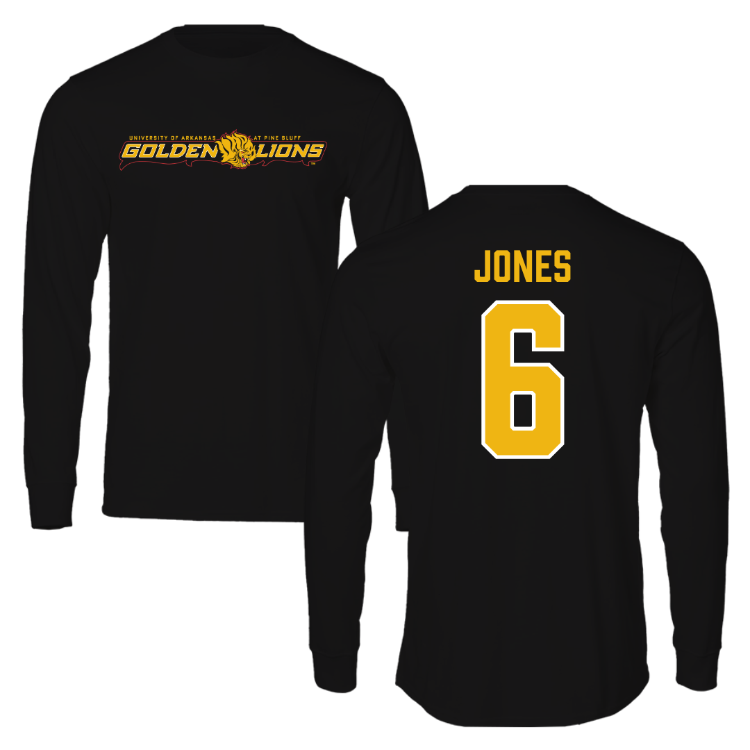 University of Arkansas-Pine Bluff Volleyball Black Long Sleeve  - #6 Amayah Jones