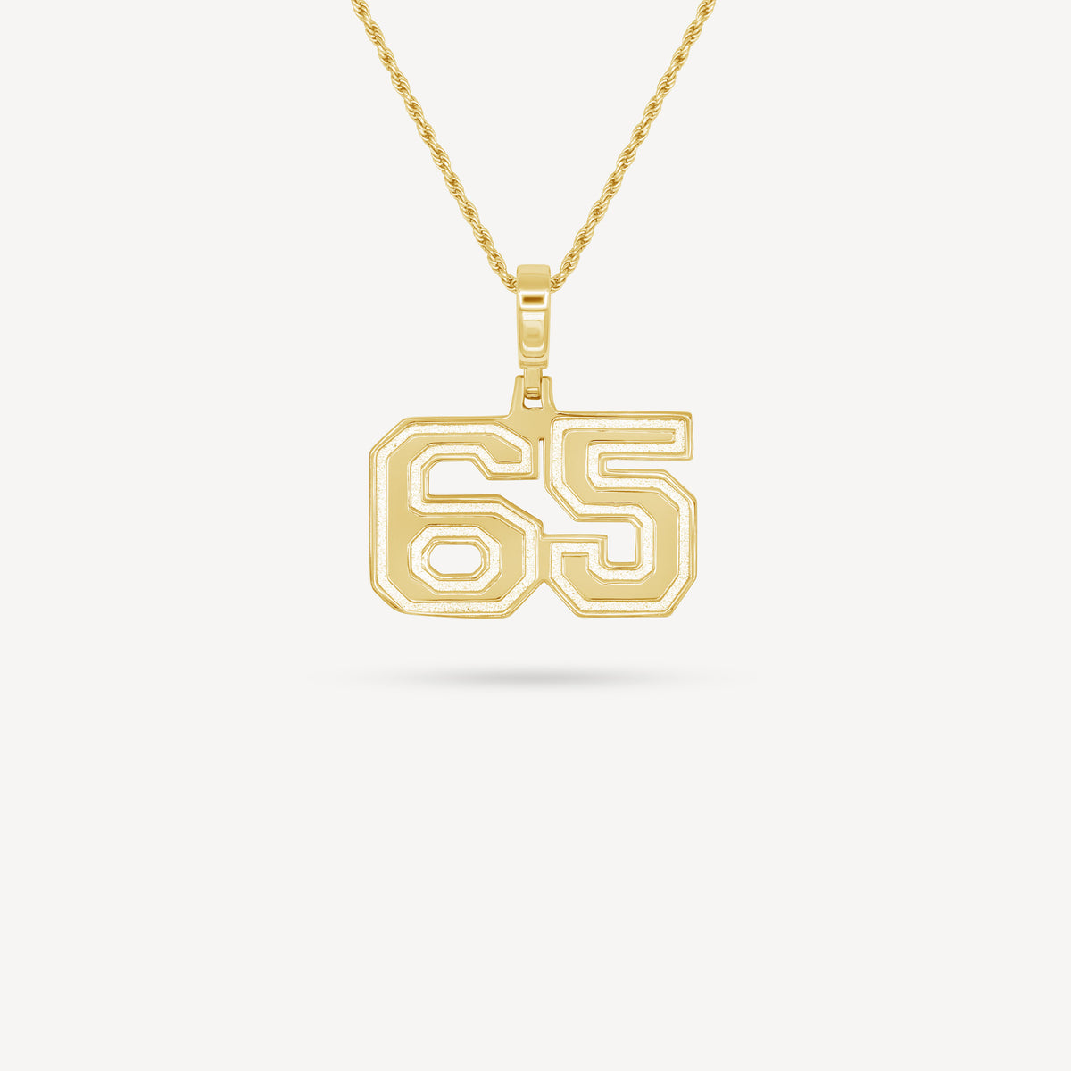 Gold Presidents Pendant and Chain - #65 Christian Mannino