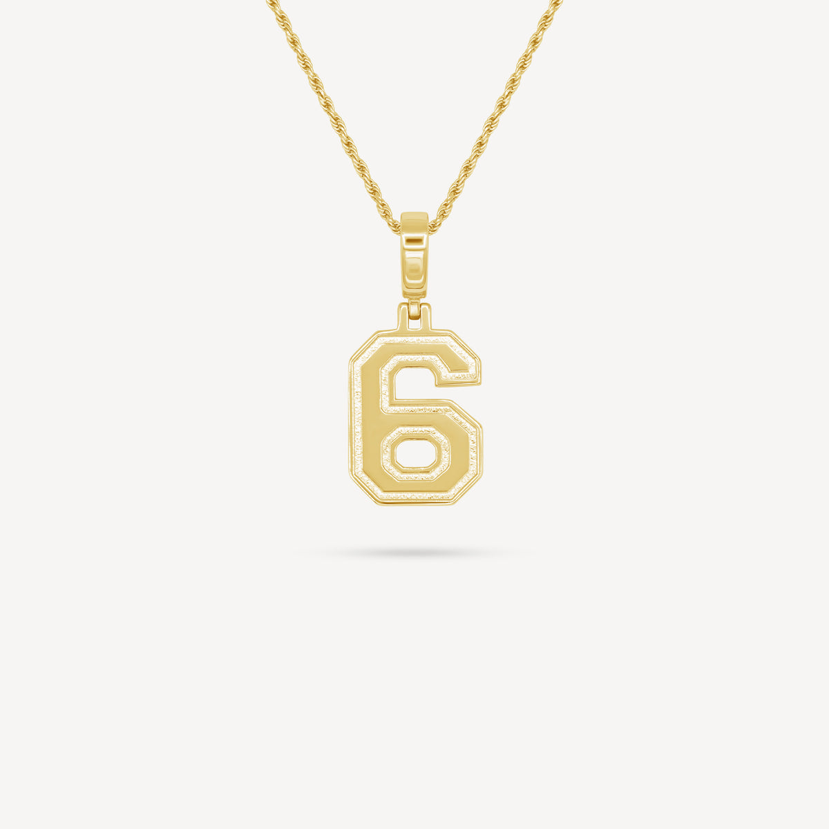 Gold Presidents Pendant and Chain - #6 Henry Pickens III
