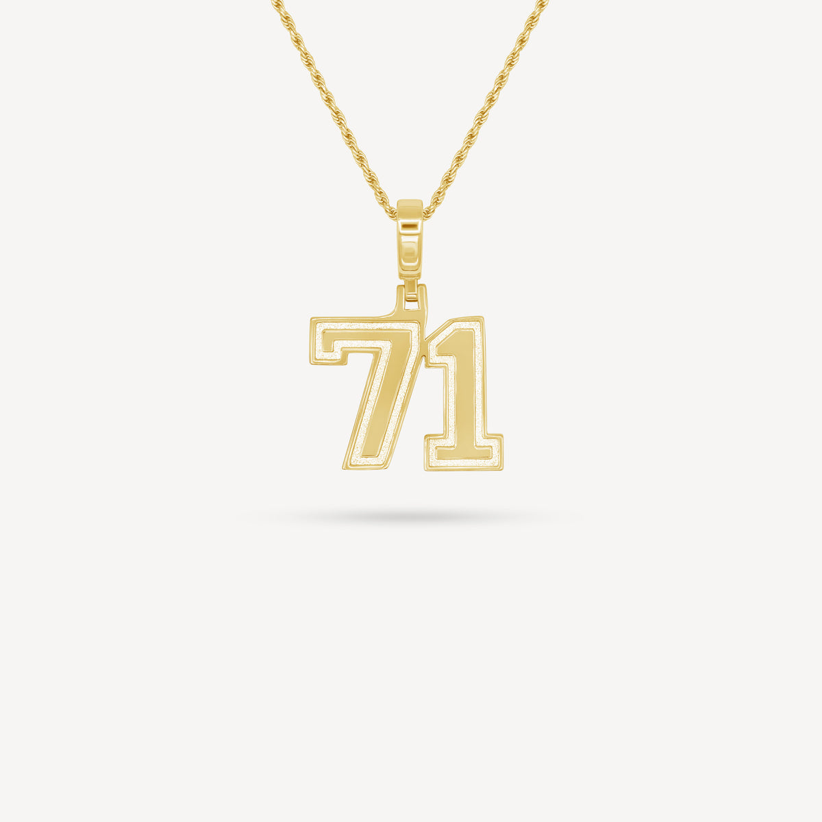 Gold Presidents Pendant and Chain - #71 Alex Harkey