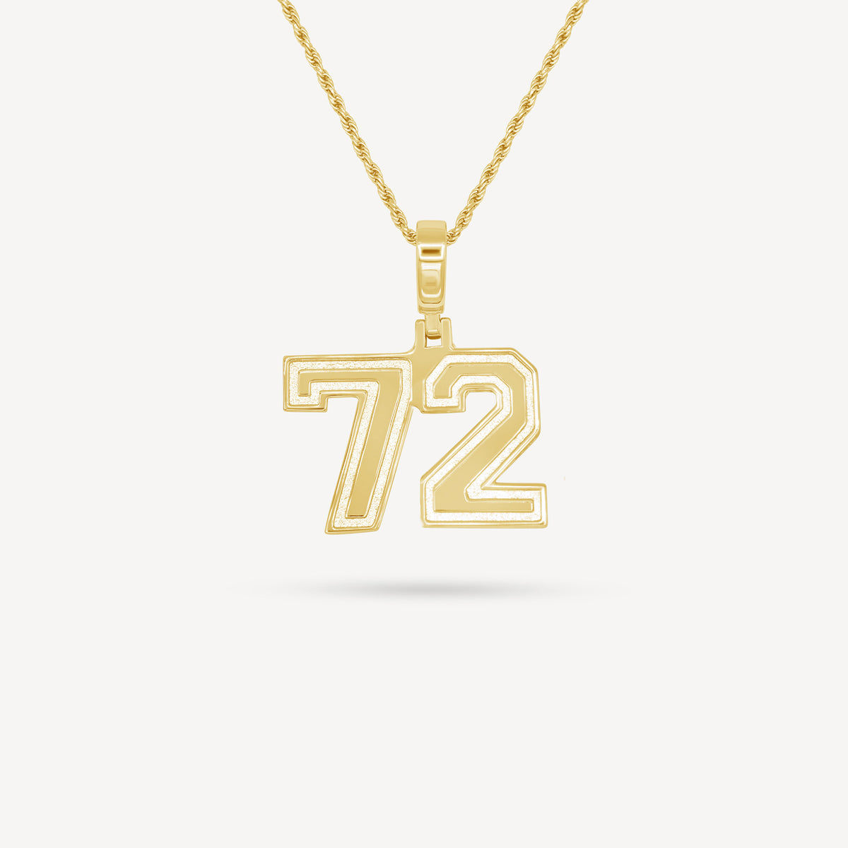 Gold Presidents Pendant and Chain - #72 Cooper Phalin