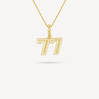 Gold Presidents Pendant and Chain - #77 Cam Banks