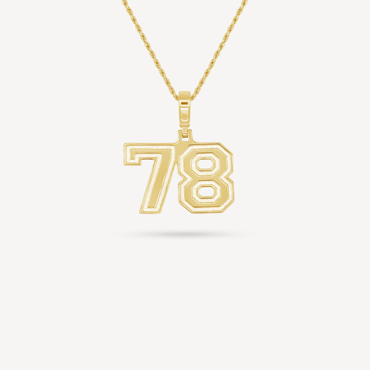 Gold Presidents Pendant and Chain - #78 Garit Wollan