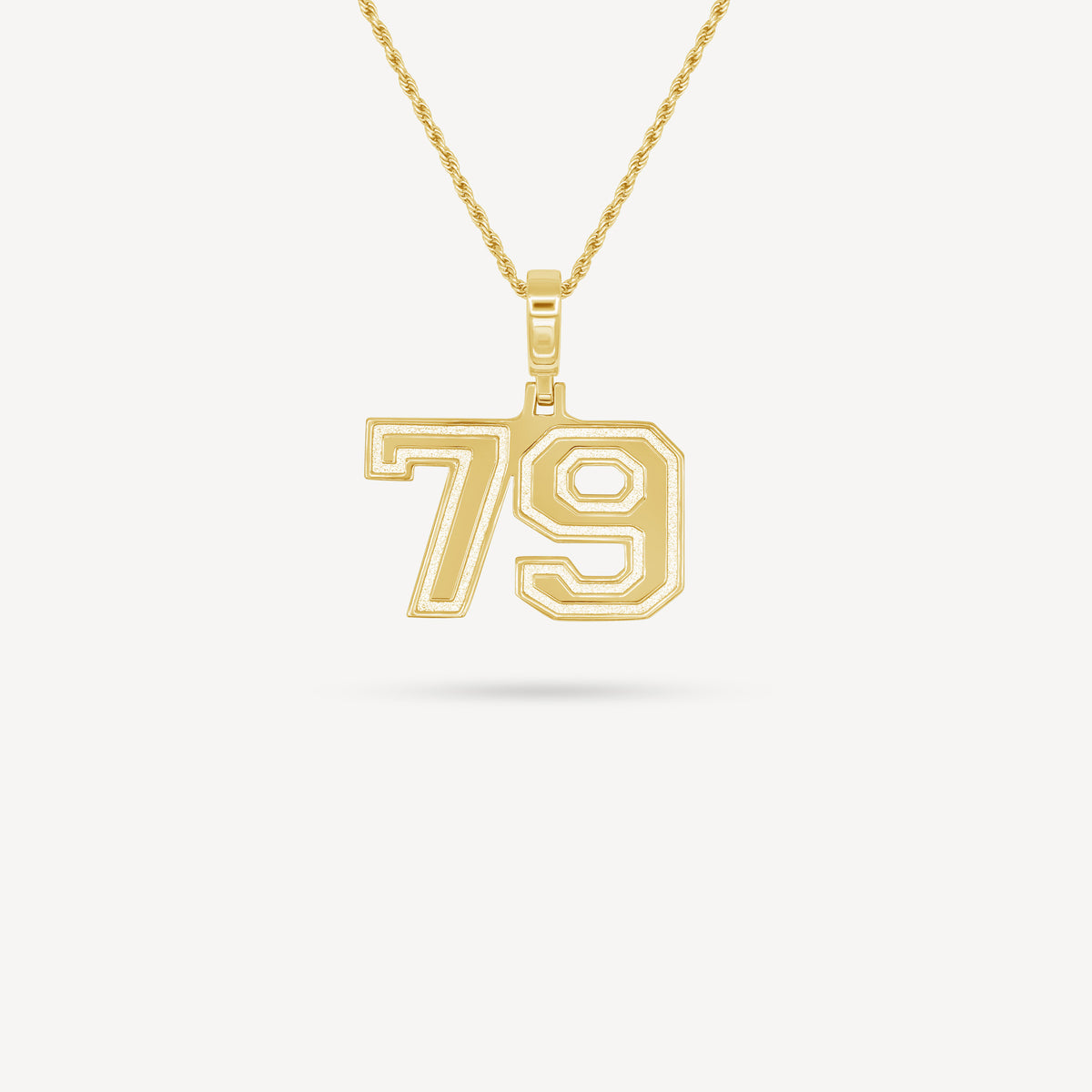 Gold Presidents Pendant and Chain - #79 Mackey Maillho