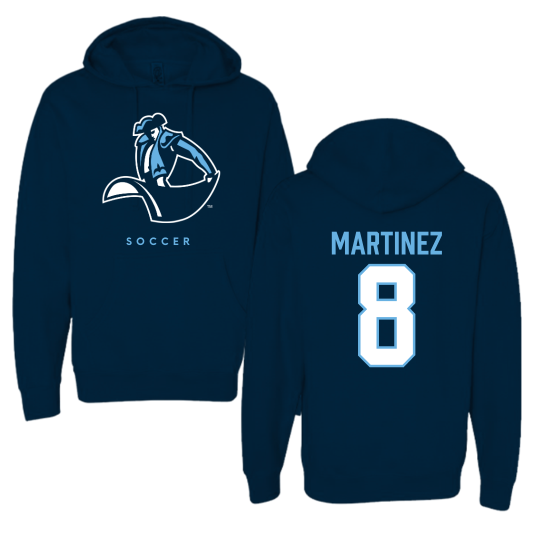 University of San Diego Soccer Navy Hoodie  - #8 Josh Martinez