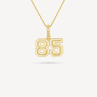 Gold Presidents Pendant and Chain - #85 Kevin English