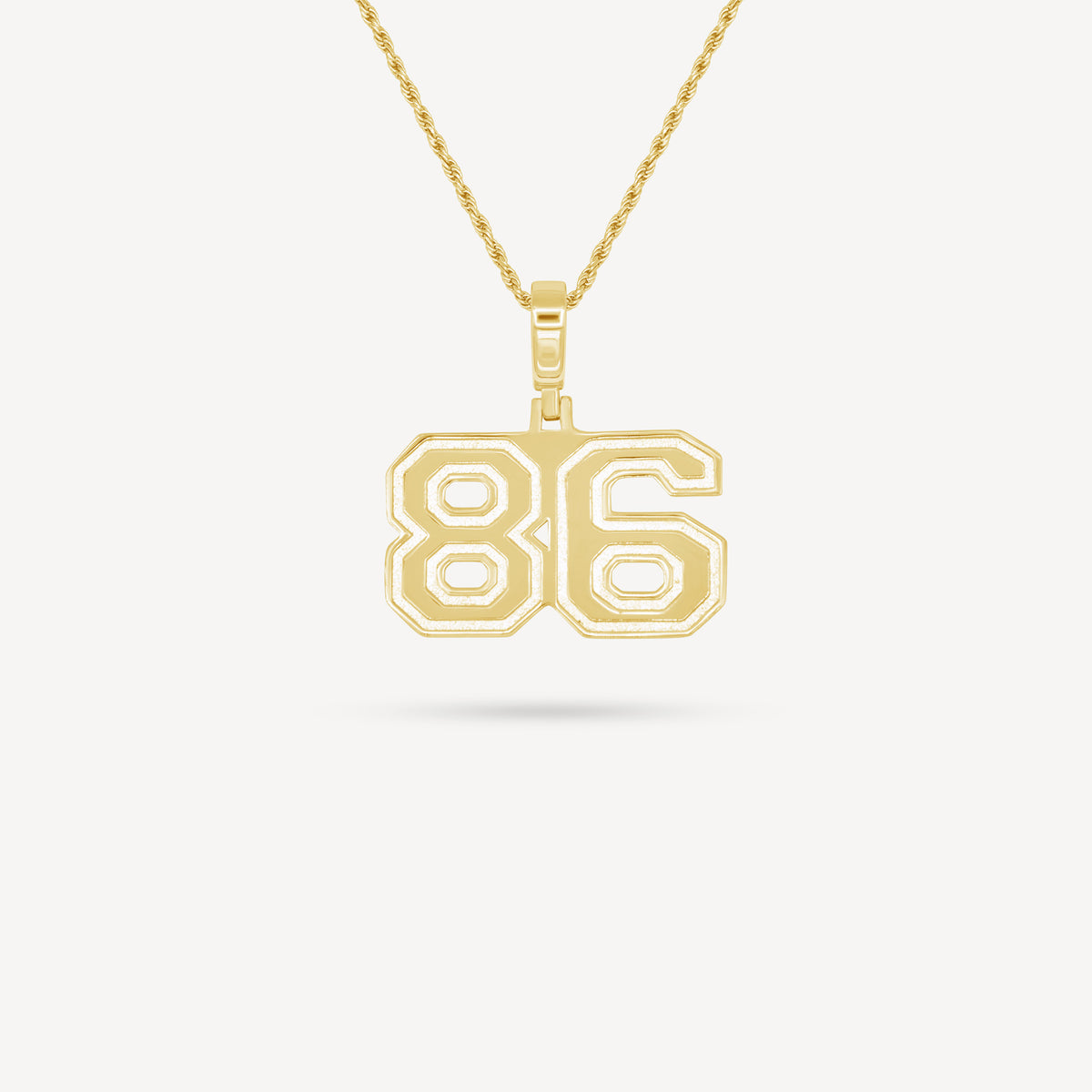 Gold Presidents Pendant and Chain - #86 Brigden Craig