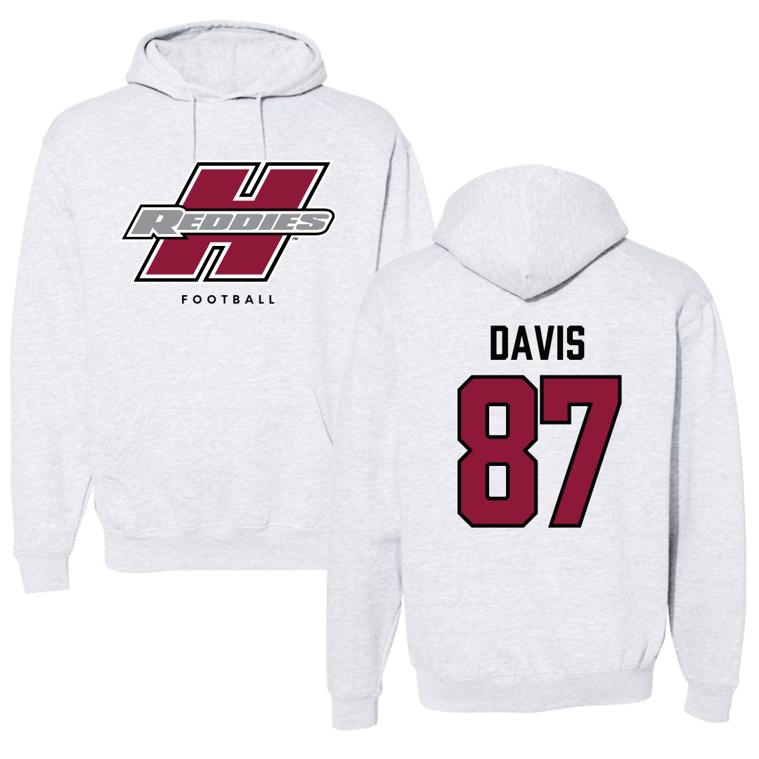 Henderson State University Football Gray Hoodie  - #87 Cayden Davis