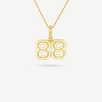 Gold Presidents Pendant and Chain - #88 Ja’Ryan Wallace
