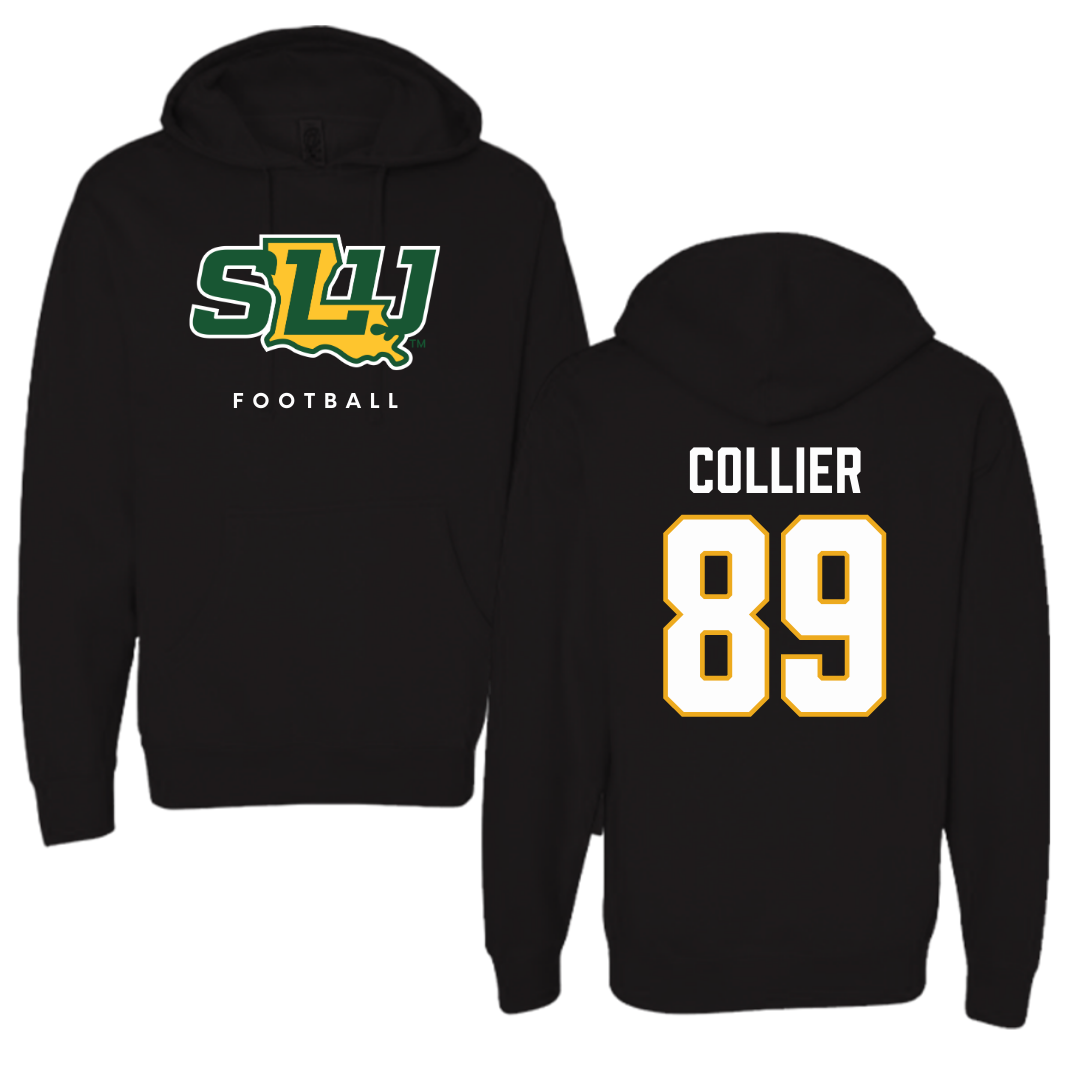Southeastern Louisiana University Football Black Hoodie  - #89 Cade Collier