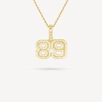 Gold Presidents Pendant and Chain - #89 Adam Johnstone
