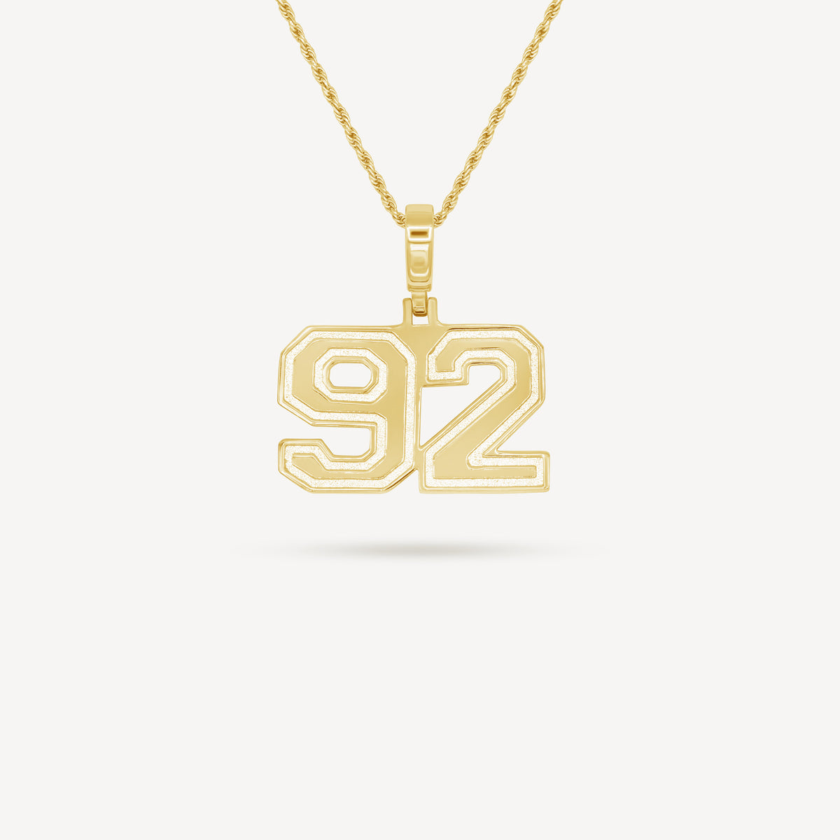 Gold Presidents Pendant and Chain - #92 Nicholas Watson