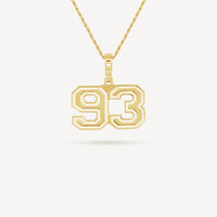 Gold Presidents Pendant and Chain - #93 Sam Brown