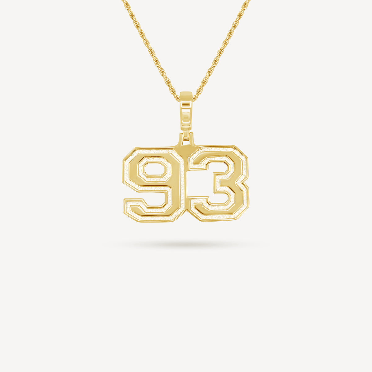 Gold Presidents Pendant and Chain - #93 Jaylen Williams