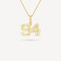 Gold Presidents Pendant and Chain - #94 Cameron Coleman