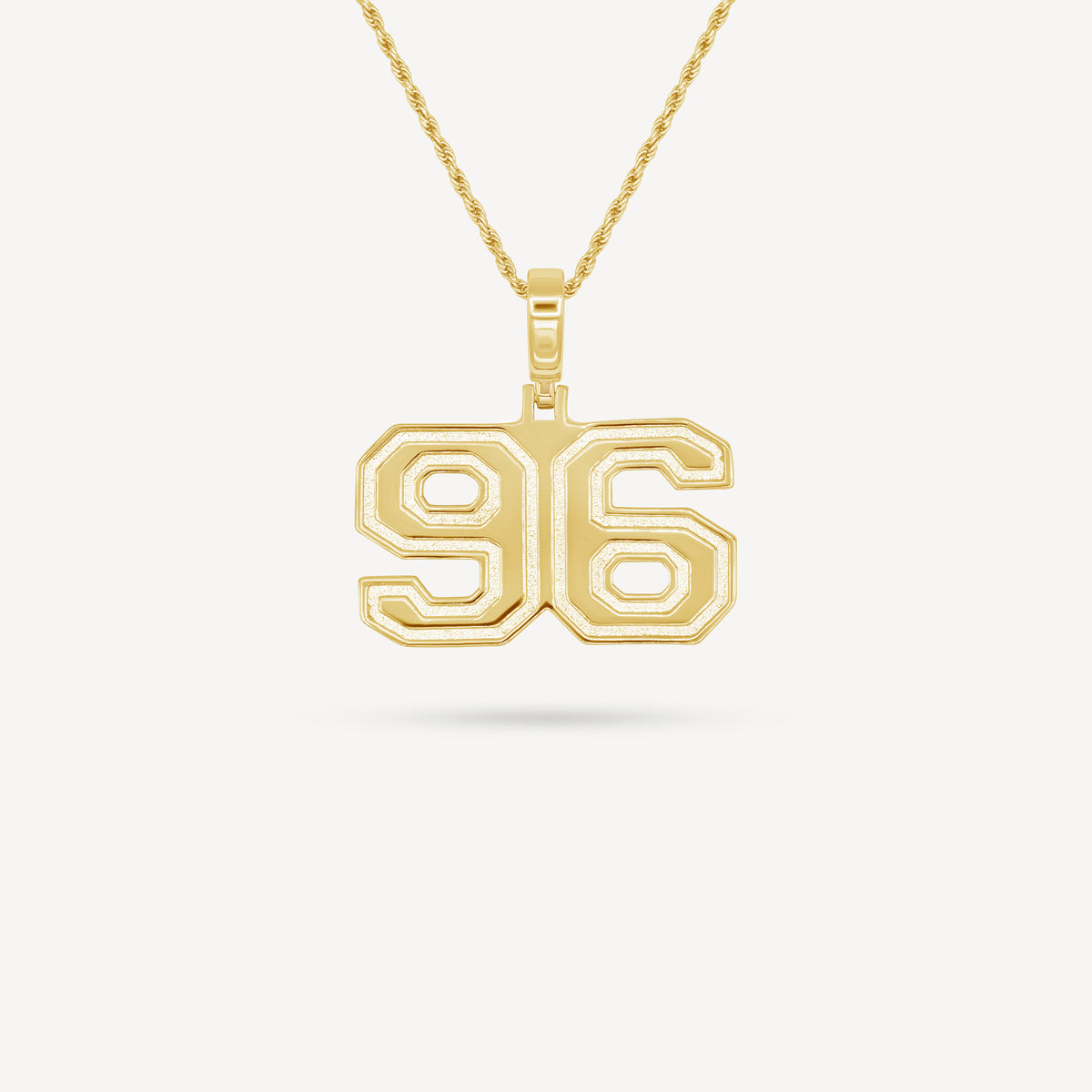 Gold Presidents Pendant and Chain - #96 Zach Krotzer