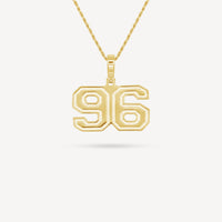 Gold Presidents Pendant and Chain - #96 Isaiah Coley