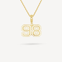 Gold Presidents Pendant and Chain - #98 Tyas Martin