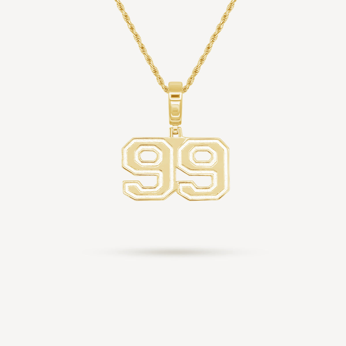 Gold Presidents Pendant and Chain - #99 Trevor Miller