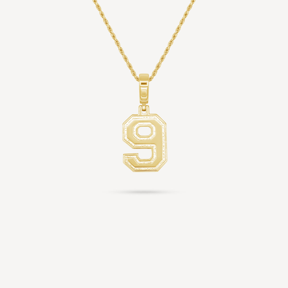Gold Presidents Pendant and Chain - #9 Michael Otty