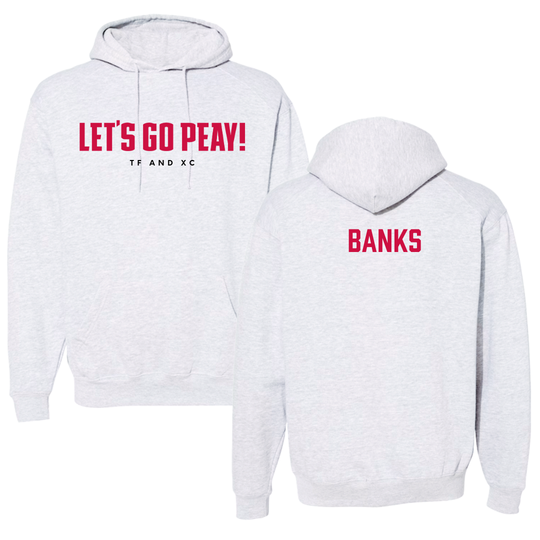 Austin Peay State University TF and XC Gray Hoodie  - Isis Banks