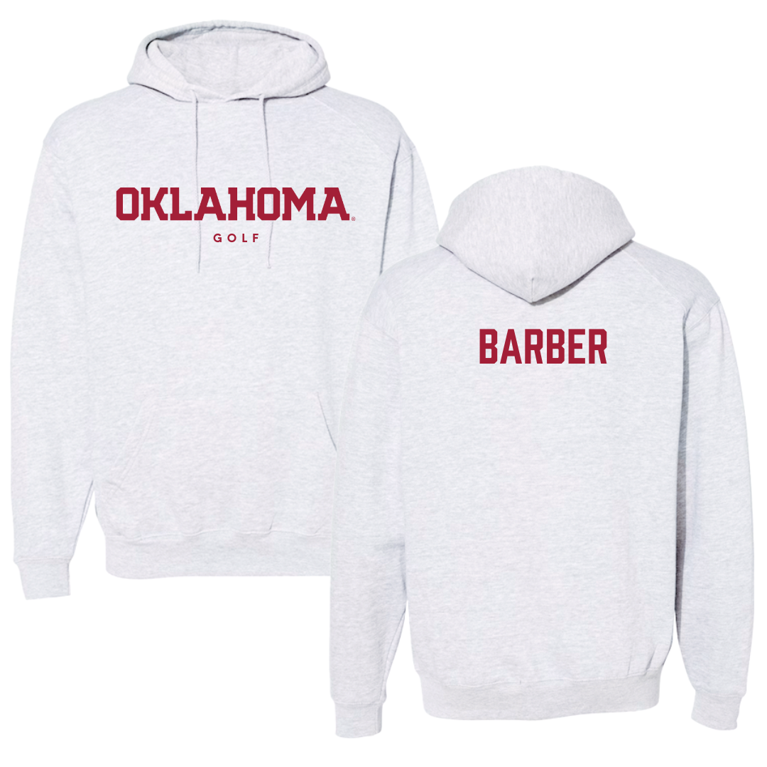 University of Oklahoma Golf Gray Hoodie  - Savannah Barber