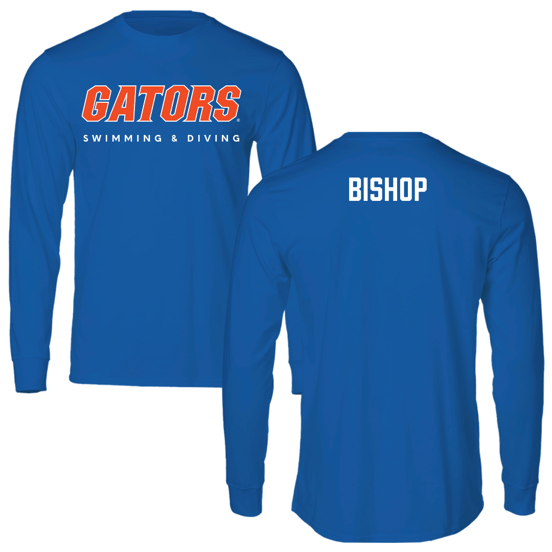 University of Florida Swimming & Diving True Royal Block Long Sleeve - Chloe Bishop