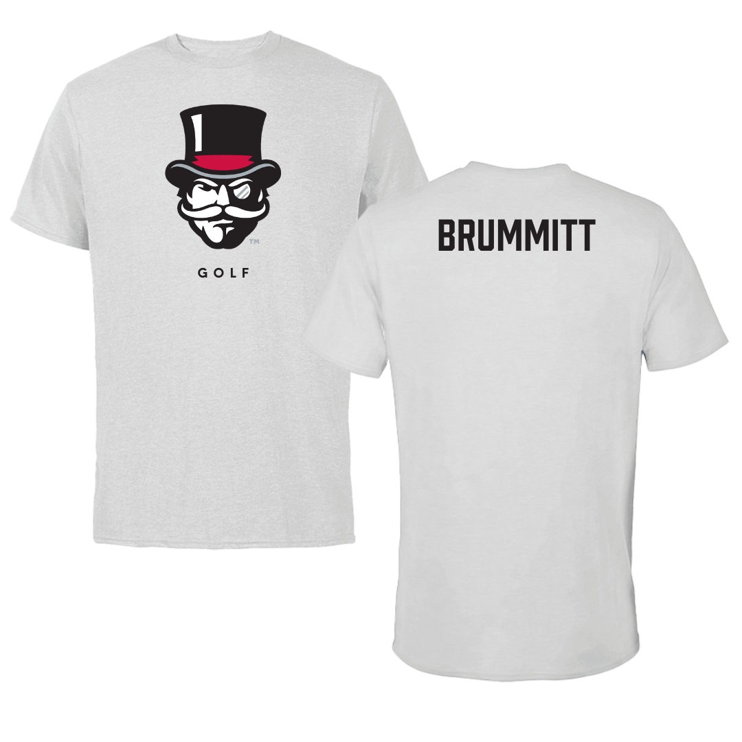 Austin Peay State University Golf Gray Mascot Tee - Caleb Brummitt