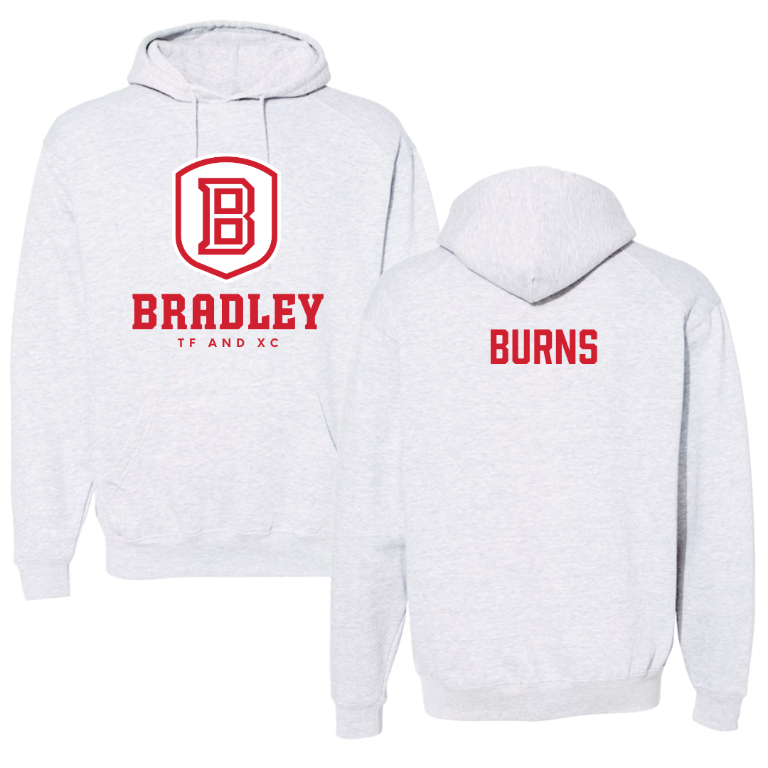 Bradley University TF and XC Gray Hoodie  - Oliver Burns