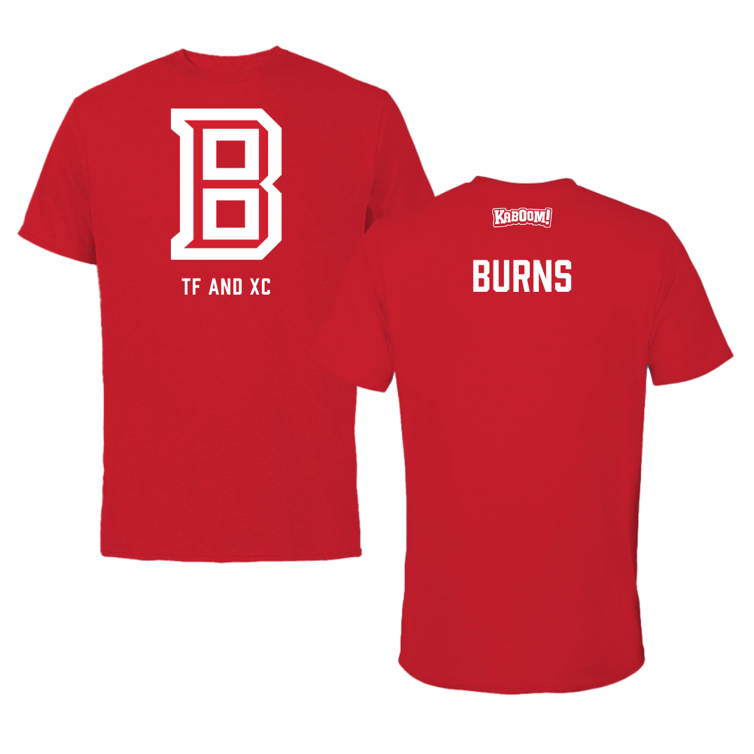 Bradley University TF and XC Red Block Tee - Oliver Burns