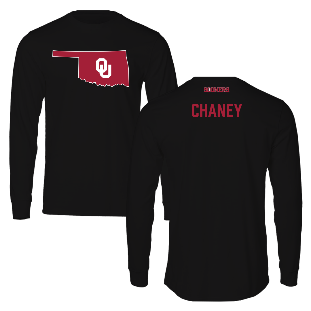 University of Oklahoma Golf Black Long Sleeve  - Reagan Chaney