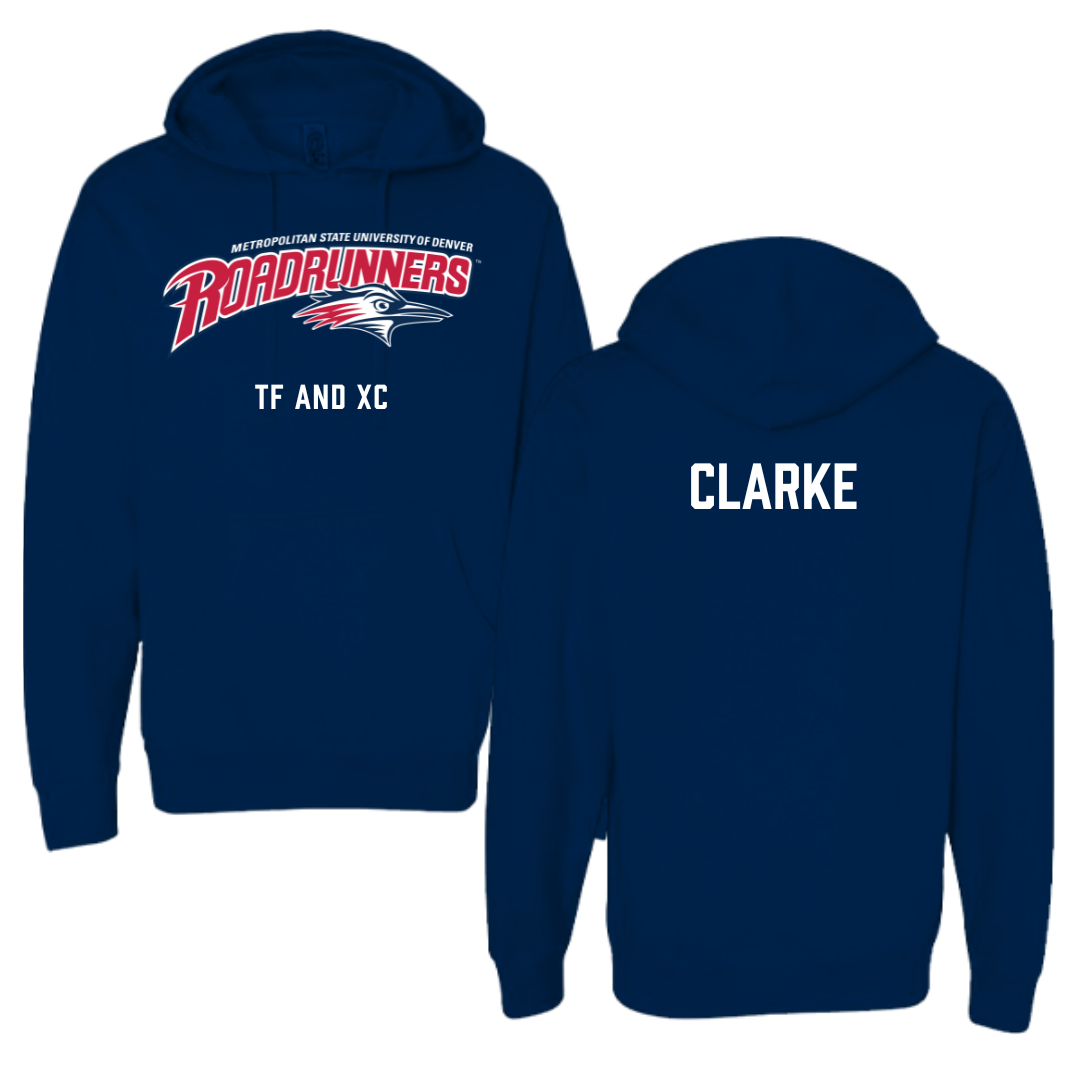 Metropolitan State University of Denver TF and XC Navy Hoodie - Owen Clarke