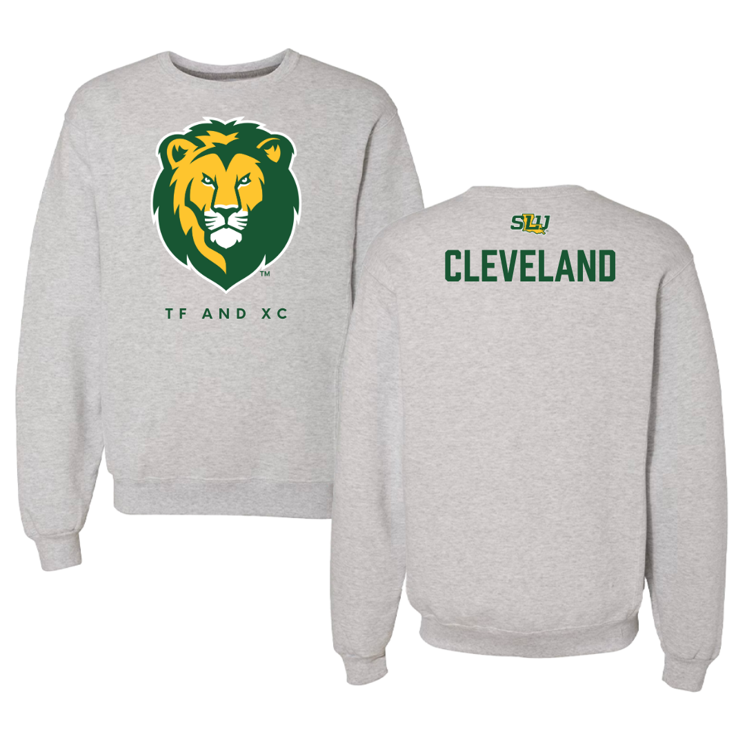 Southeastern Louisiana University TF and XC Gray Crewneck  - Alexandra Cleveland
