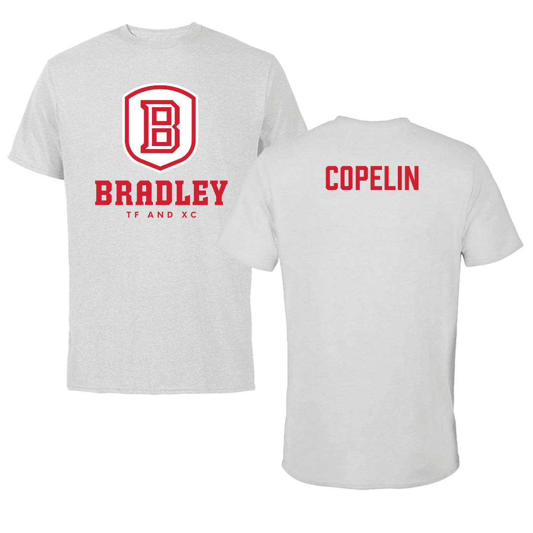 Bradley University TF and XC Gray Tee - Jaxson Copelin