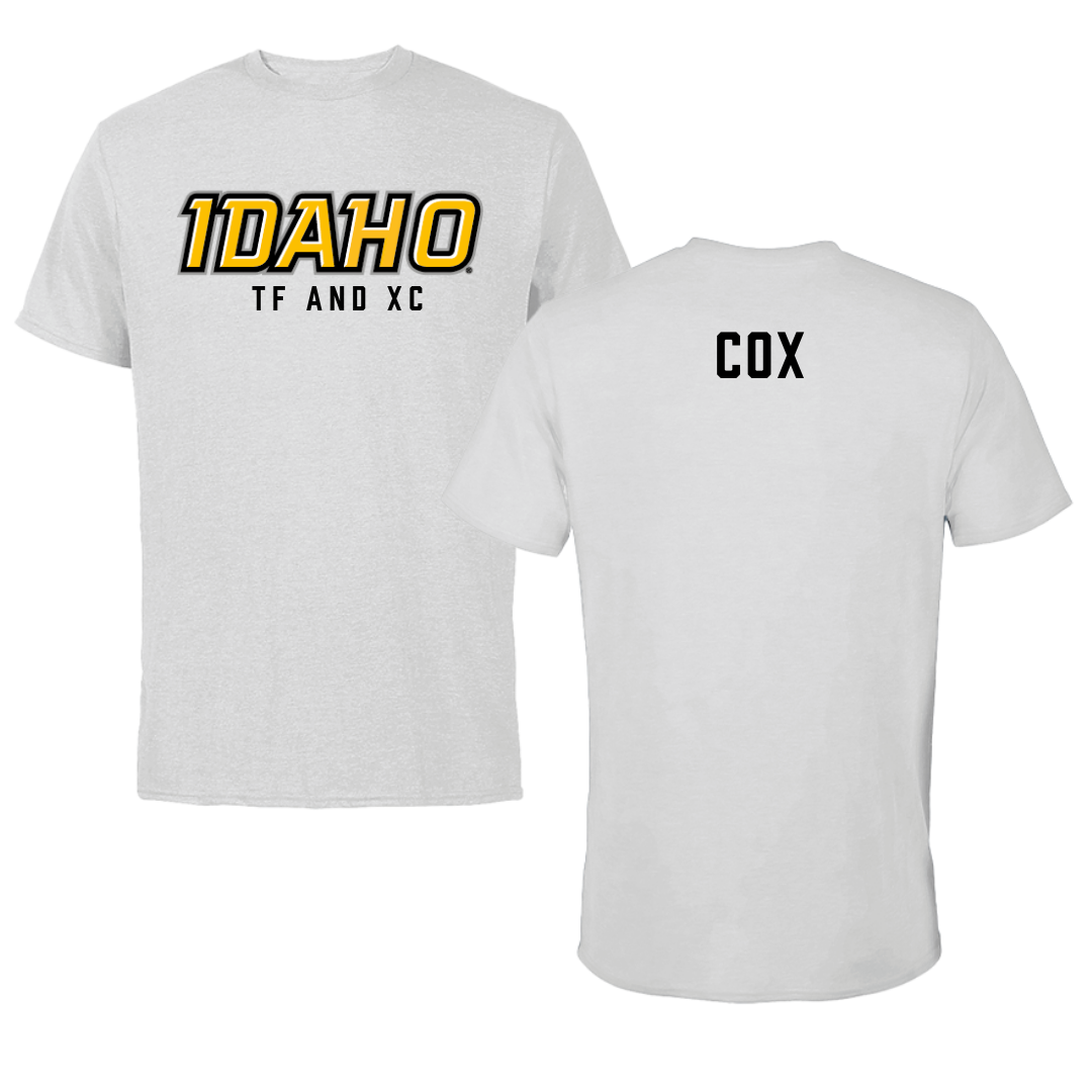 University of Idaho TF and XC Gray Tee - Dante Cox