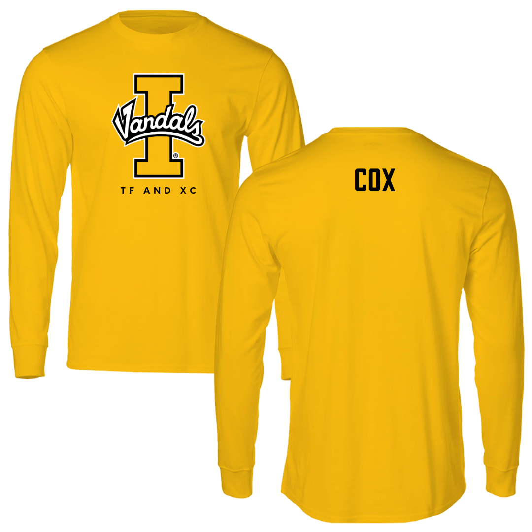 University of Idaho TF and XC Gold Long Sleeve - Dante Cox
