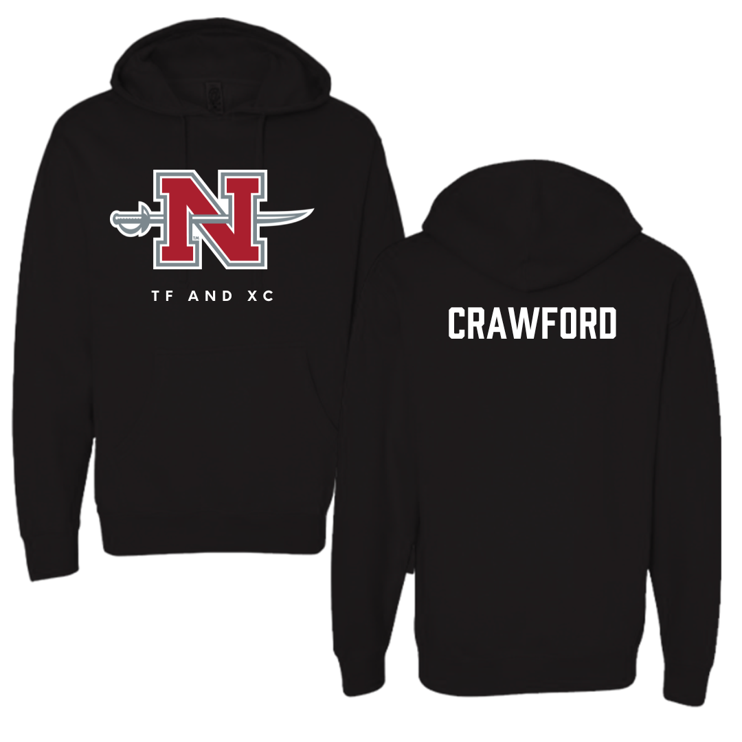 Nicholls State University TF and XC Black Hoodie  - Michael Crawford