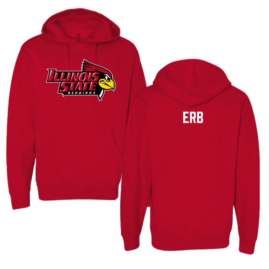 Illinois State University Cross Country Red Hoodie  - Grace Erb