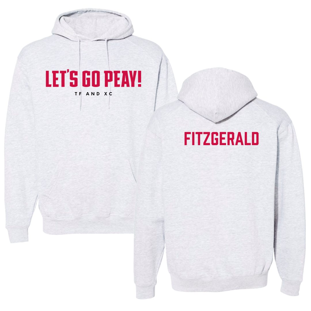 Austin Peay State University TF and XC Gray Hoodie  - Jack Fitzgerald