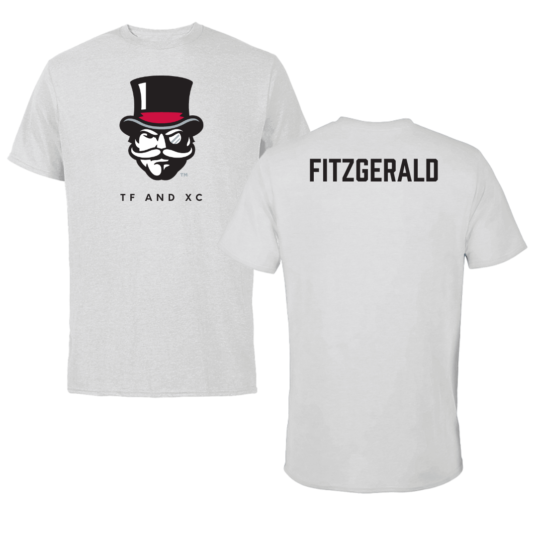 Austin Peay State University TF and XC Gray Mascot Tee - Jack Fitzgerald