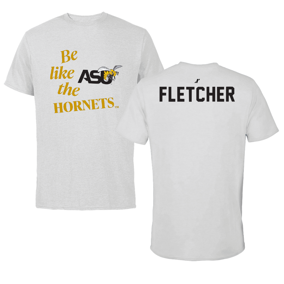 Alabama State University Golf Light Gray Be Like Us Performance Tee - Carmen Fletcher