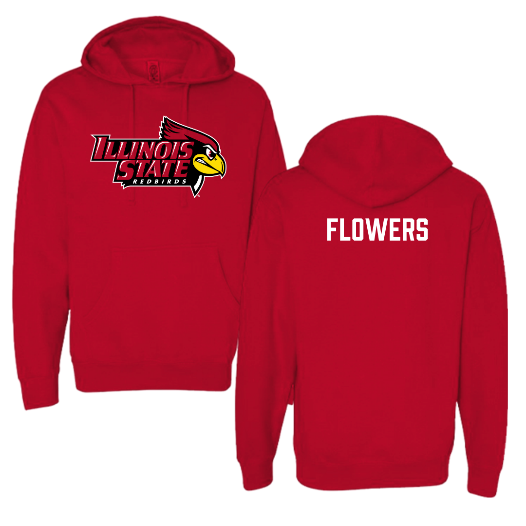 Illinois State University Track and Field Red Hoodie  - Chavi Flowers