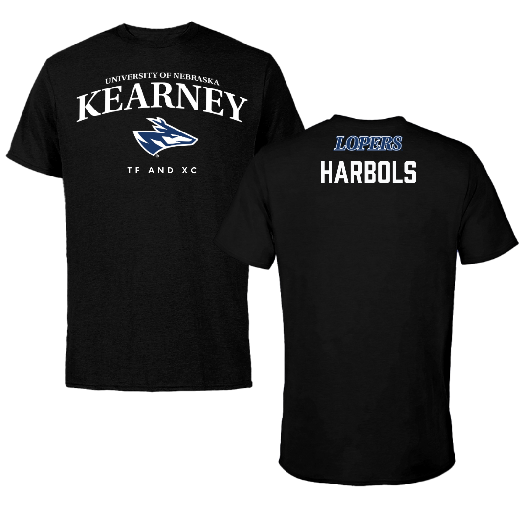 University of Nebraska at Kearney TF and XC Black Tee  - Richard Harbols
