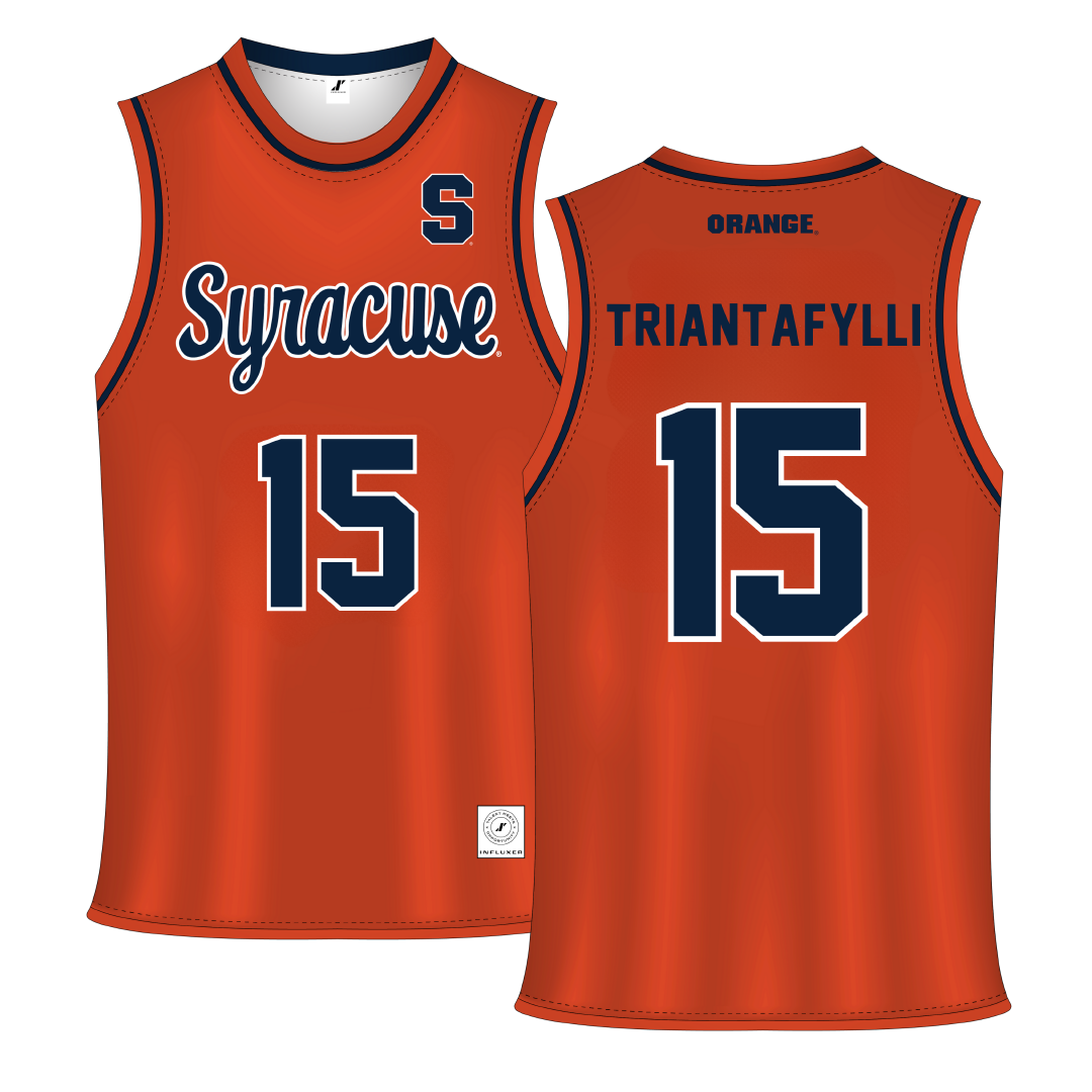 Syracuse University Orange Basketball Jersey - #15 Marilena Triantafylli