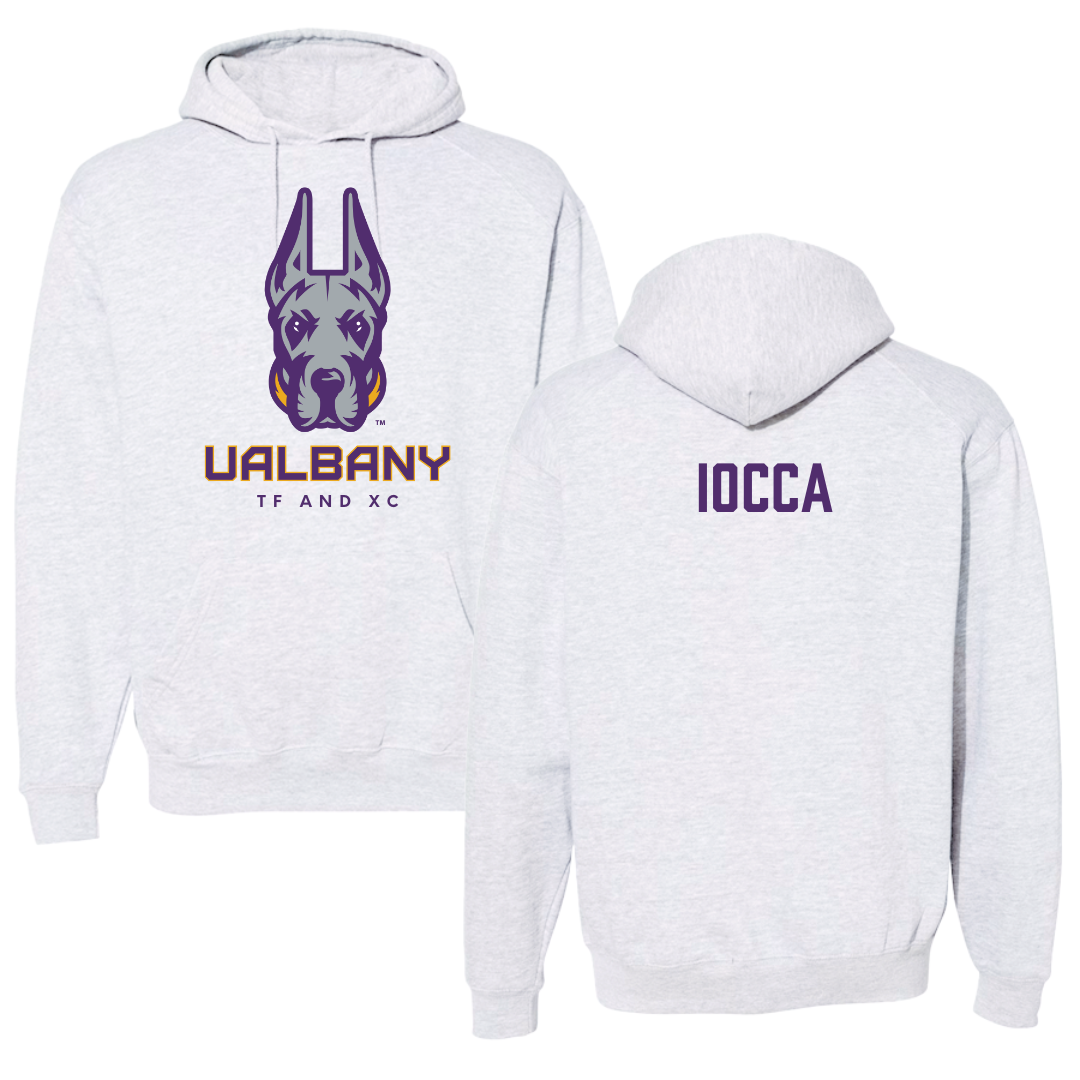 University at Albany TF and XC Gray Hoodie  - Katie Iocca