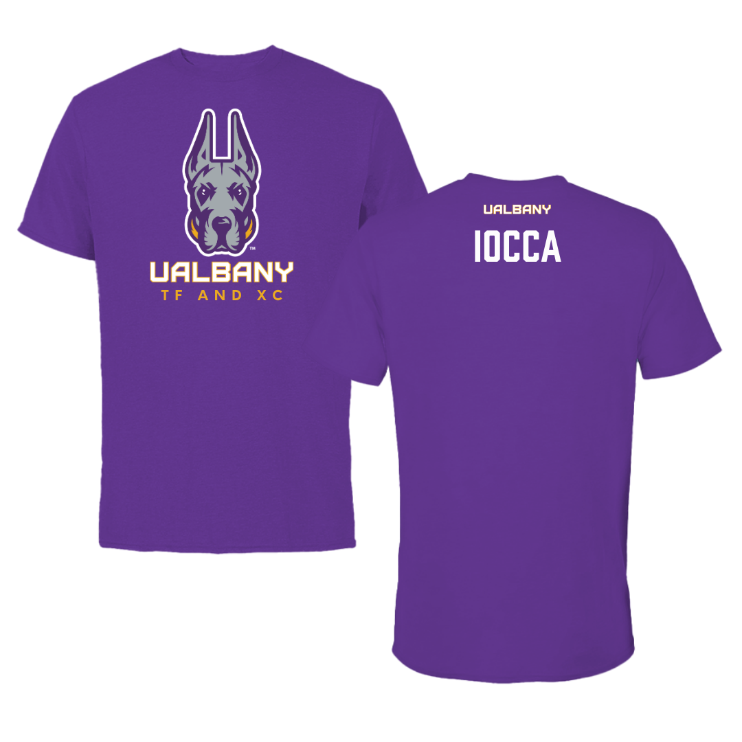 University at Albany TF and XC Purple Tee  - Katie Iocca